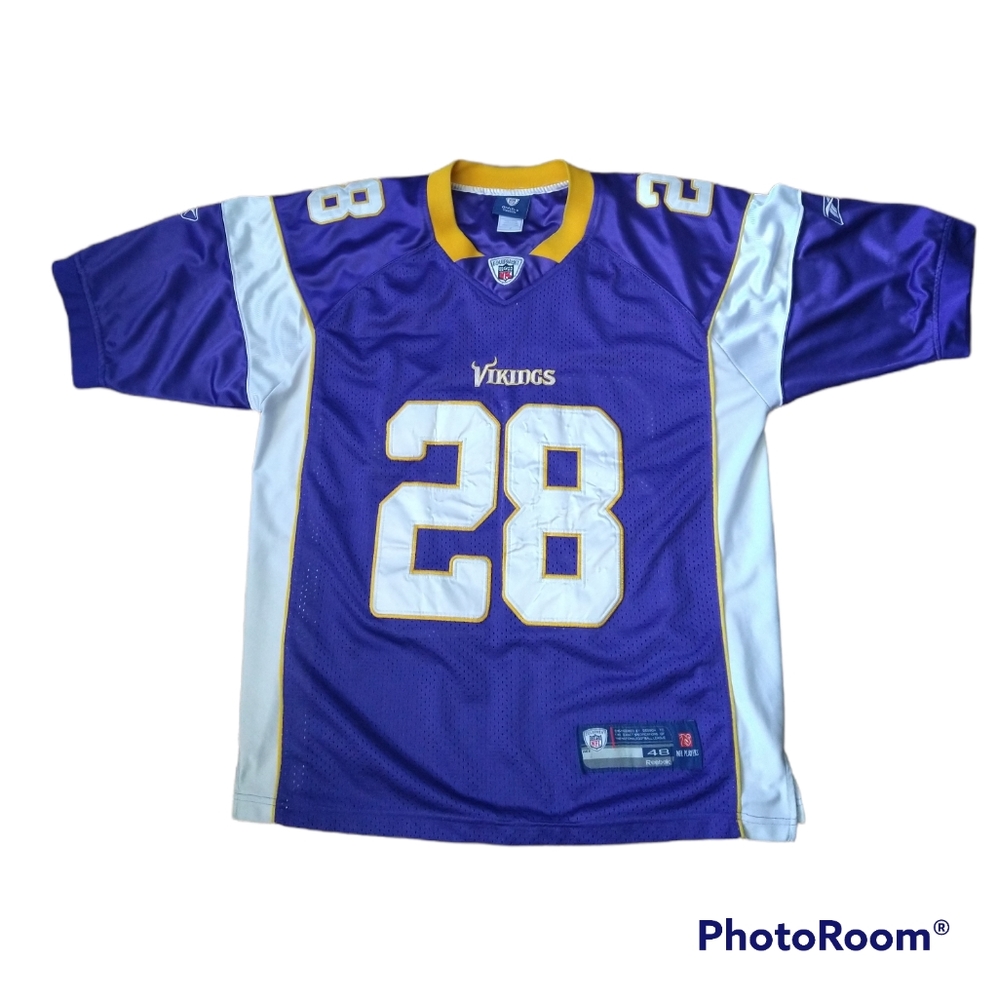 Minnesota Vikings Adrian Peterson #28 Stitched Reebok Jersey Size 48